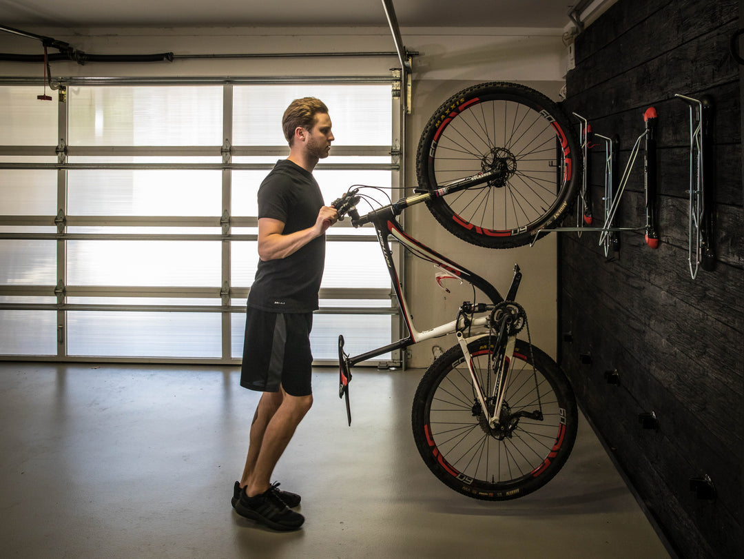 Garage bike fashion wall mount